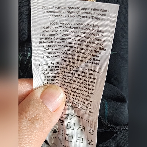 Vero Moda stylish Maternity dress in black and white floral print Size XS NEW - Picture 8 of 13